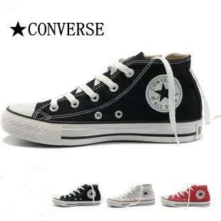  匡威专柜正品新款匡威经典男女情侣中帮帆布鞋专柜验货包邮