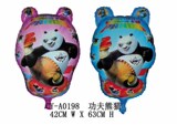 氢气球批发卡通气球儿童气球异形球婚庆气球氢气机 热卖功夫熊猫