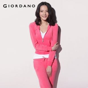 Hot recommend Giordano Jacket Women's lion in  summer Terry Wang Yin Hat chest medical clothing 01371400