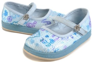  特价 正品女童单鞋 传统布鞋 蓝色亮片公主鞋 儿童方口鞋 新款