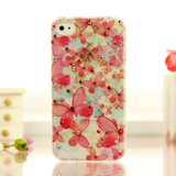 2012 Korean version of the Apple the 44s the cellphone shell Dielianhua rhinestones iphone44s mobile protective cover case