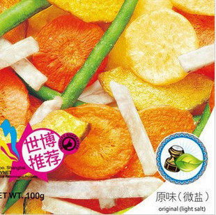  亚细亚田园 果蔬 萌鲜 什锦蔬菜脆片 原味~零食食品综合蔬果干