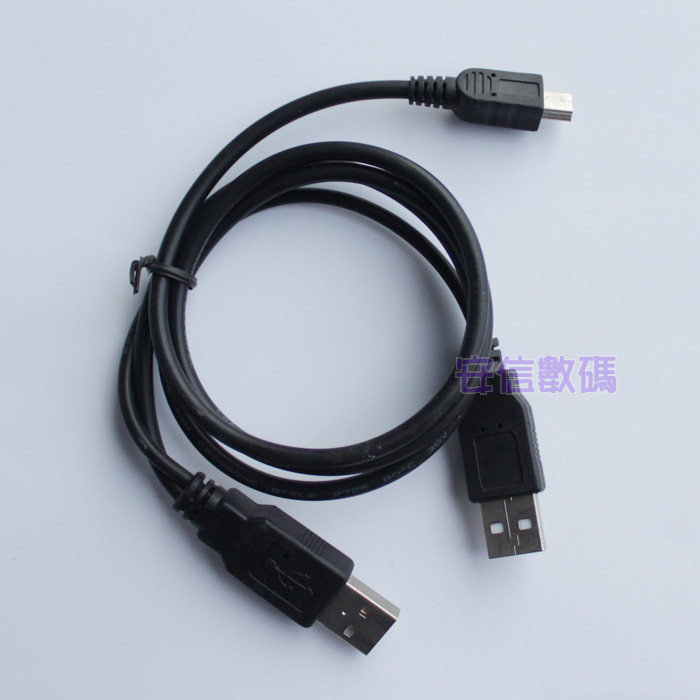 全铜USB数据线 T型线 适合移动硬盘 MP3 MP4小数码等