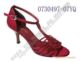 达芙妮DAPHNE艳红华丽高跟凉鞋