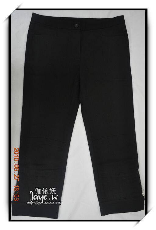 哥弟女裤 七分折角裤 GA13069317011-6(GA13069)