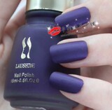 公司直销 英国LAUSHINE 磨砂系类指甲油 将军紫064