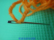 大孔针八针绣塑料网格鞋垫十字绣半成品专用针大孔针塑料网格用针