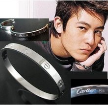 Edison Chen Yu Luo con la sección 925 Cartier Cartier pulsera de plata pulsera para hombre