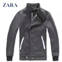 805款10春秋装Zara/萨拉 韩国风格个性拉链 立领男士卫衣P75