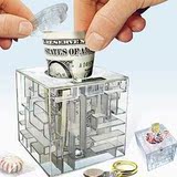 最佳创意礼品 money maze 迷宫储蓄罐存钱罐