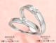 现货产品6分钻石情侣对戒一对