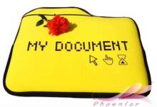 创意极品my document我的文档电脑包/PPnBB 迷你笔记本电脑内胆包