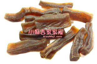  台湾特产魔芋干 低卡素食品  香蒜蒟蒻条 300克28元零食