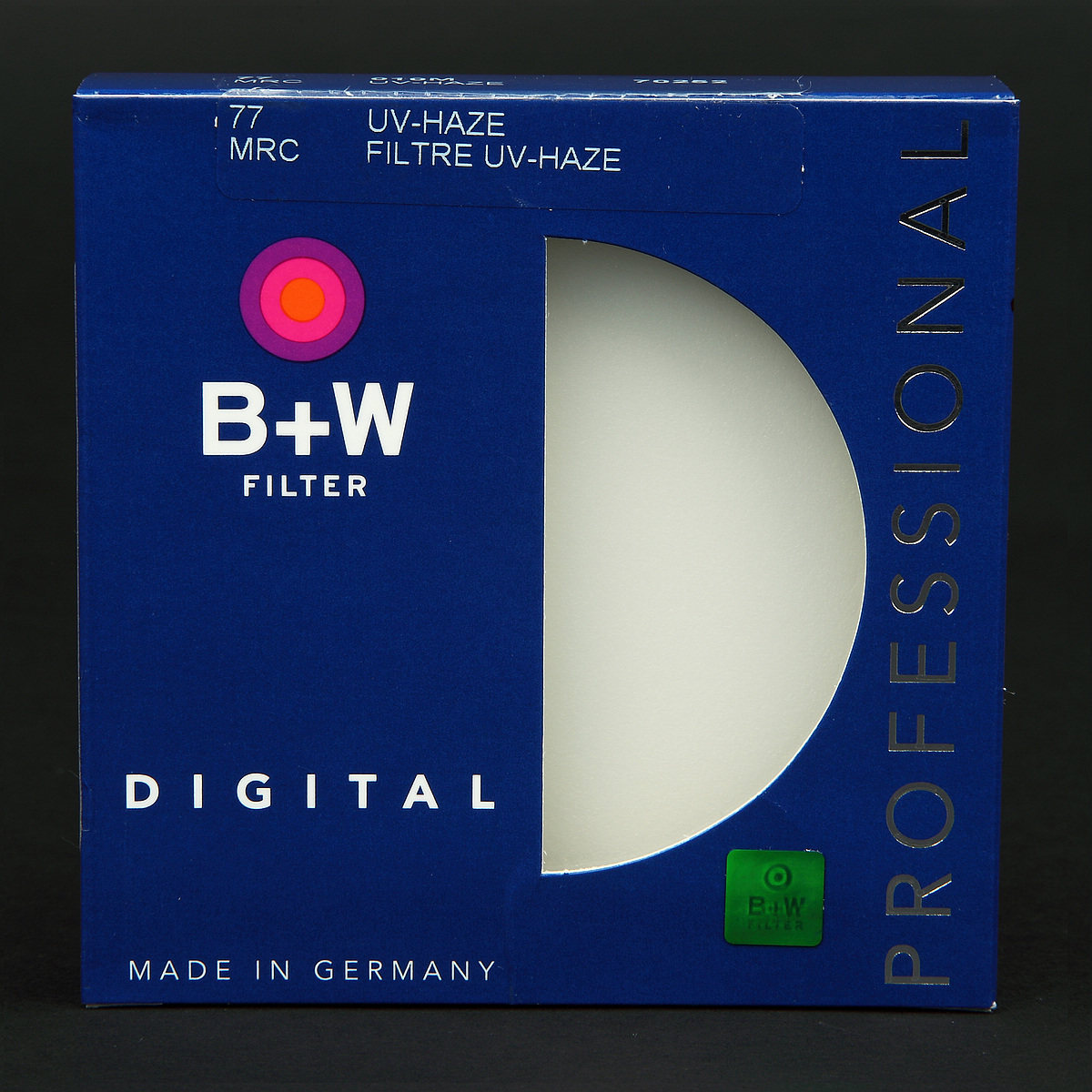 B+W 77mm多层镀膜UV镜(MRC-UV 铜圈)【四皇冠 总代理特约旗舰店】