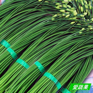  【爱蔬果】绿色食品新鲜蔬菜 韭苔 韭菜苔 韭菜花 北京配送