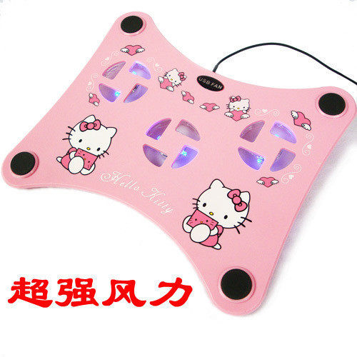 特价~Hello kitty笔记本散热底座 kitty散热架 笔记本散热器