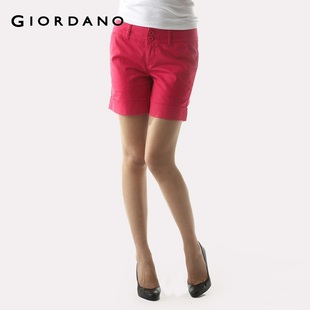 Hot recommend Giordano shorts women's wild in summer and comfortable stretch shorts 01400071