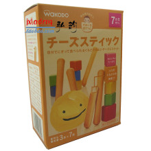 日本进口 和光堂Wakodo幼儿棒棒形奶酪饼干50g(90g) 7589