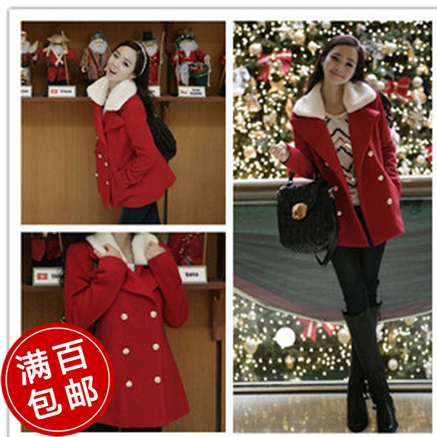 韩版圣诞衣外套...