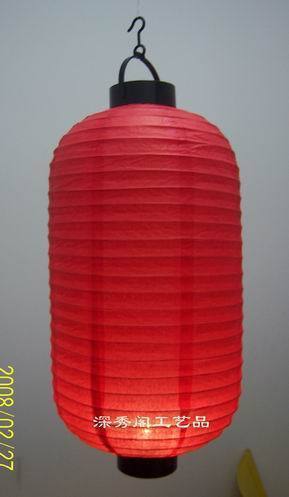 红色中秋新年春节特色LED冬瓜电池灯拍照灯笼婚礼婚庆纸灯笼手工在类目 节庆用品/礼品, 灯笼中 - 来自Buy2taobao.com提供专业的淘宝代购服务