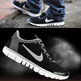 正品耐克free 3.0 3代赤足跑步鞋网面透气nike运动鞋情侣男鞋女鞋
