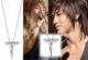 东方神起董浩在中同款个性十字项链 GUCCI帝凡尼Tiffany925银饰
