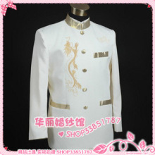 中国龙男士中山装 男士正装 男士西服 演出服 男士礼服
