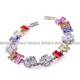韩国热卖彩色天堂华丽时尚手链 高贵女人必备