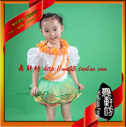 幼儿表演出服装 儿童舞蹈表演服 精制蓬蓬裙子演出服多彩纱裙系列