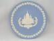英国 wedgwood blue jasperware 1972圣诞纪念盘