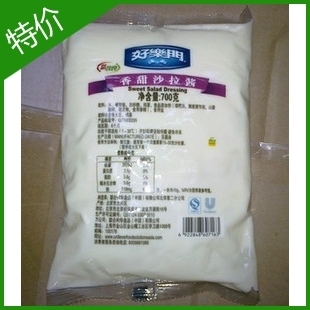  好乐门香甜沙拉酱 汉堡点心面包专用酱 700克/袋*24袋
