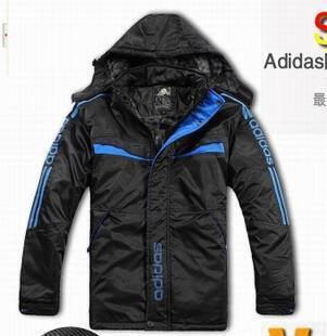 冬季男装棉衣 正品 adidas阿迪达斯 男款加厚外套运动棉服