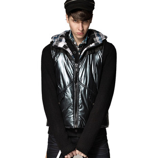 ING2ING han edition even cap two-sided wear, cotton vest, 080311403