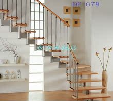 新款促销：钢制楼梯(G-78L型)，木制楼梯（免费测量+设计+安装）