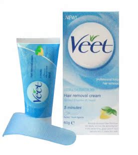 VEET薇婷脱毛膏 杏仁乳液型（适合敏感肌肤型）60g 最新款
