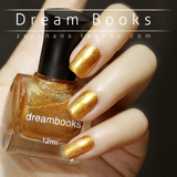 五皇冠 Dream Books健康油性环保指甲油 X&rsquo;mas 24K金铃