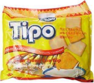  越南特产 tipo白巧克力面包干 香酥好吃 特价12.8元津京5元运费