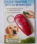 狗笛宠物用品宠物训练器口哨，响片训狗器(犬笛+响片)