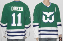 NHL Jerseys Hartford Whalers 11# DINEEN Green【CCM】