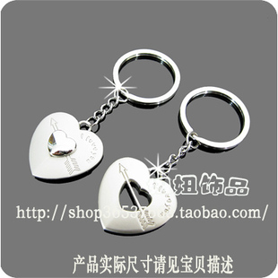 【实物拍摄】满28元包邮●日韩版饰品爱心情侣挂件F