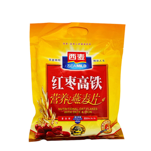  【天猫超市】西麦红枣高铁营养燕麦片700g/袋