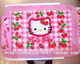 hello kitty草莓地垫