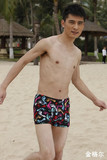金格尔2010年新款泳装 专柜正品男士高档泳裤2008（加肥码）