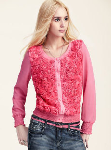 Dream ba Sally women's 2012 spring clothing new snow spins cultivate one's morality han edition joker small short coat 037312160