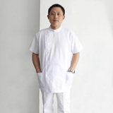 建超服饰 牙科医生服 口腔科工作服 医疗白大褂 夏装短袖YL1500-1