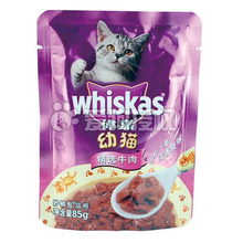 *伟嘉猫粮 幼猫猫粮 妙鲜包精选牛肉85g