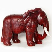 特大号80厘米越南红木雕刻工艺品 实木质吸水象木雕大象摆件