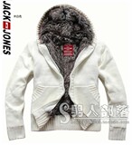 80后型男强推◆原单JACK JONES/杰克琼斯 超保暖毛毛内胆毛衣外套