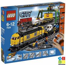 乐高 LEGO 7939 正品积木玩具 城市middot;火车电动遥控 货运火车