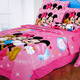 迪士尼(专柜正品)米奇三件套 炫惠社绒毯蚊帐